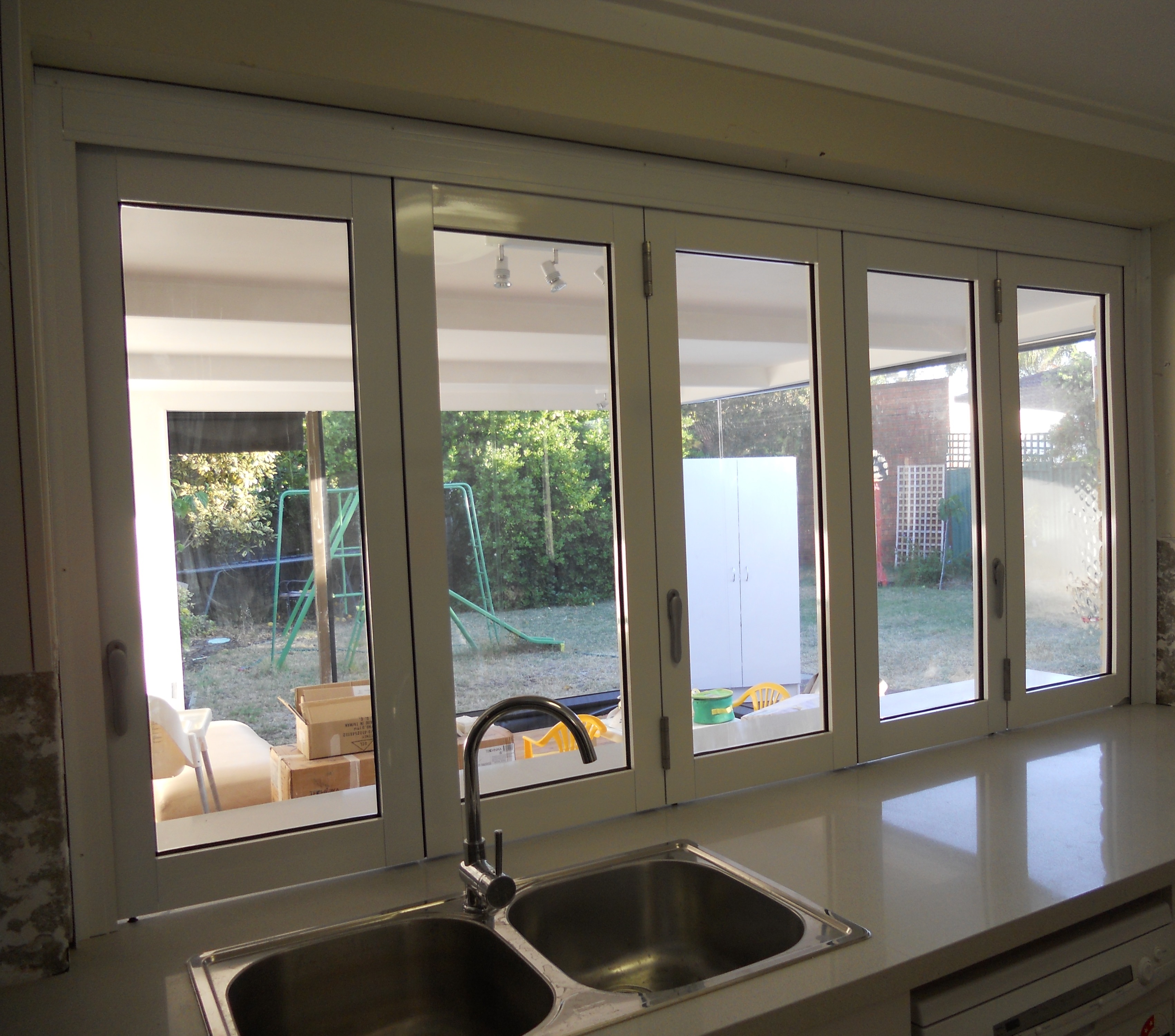 5 PANEL BI FOLD WINDOW